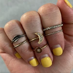 Set of 6 🌟 MIDI RINGS